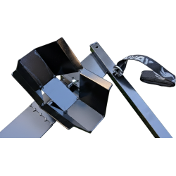 Soporte WheelChock con suncho de amarre