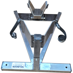 Soporte WheelChock con suncho de amarre