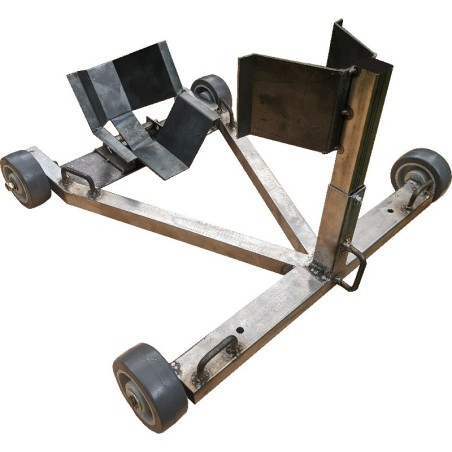 Wheel Chock Move con ruedas RatRod