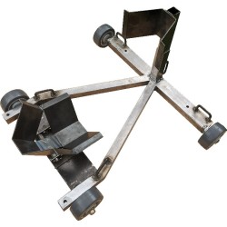 Wheel Chock Move con ruedas RatRod