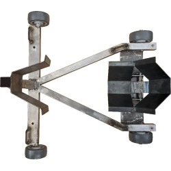 Wheel Chock Move com Ruedas Rat Rod