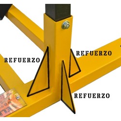 Wheel Chock para Transporte Profesional Heavy Duty