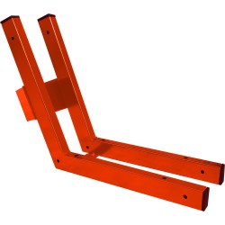 Support fixe (cale de roue) pour le transport Couleur