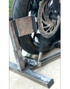 Anti-theft wheel support (Security WheelChock)